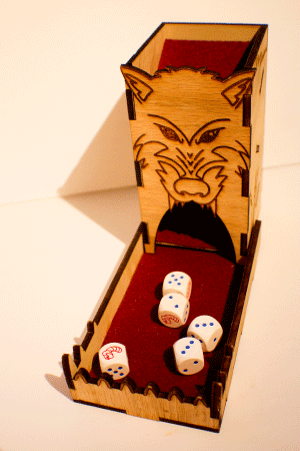 Wolf Dice Tower