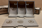 Prophecy of Kings Expansion for Twilight Imperium 4th Edition Compatible Bit Minder with 17  base Faction Bit Minders